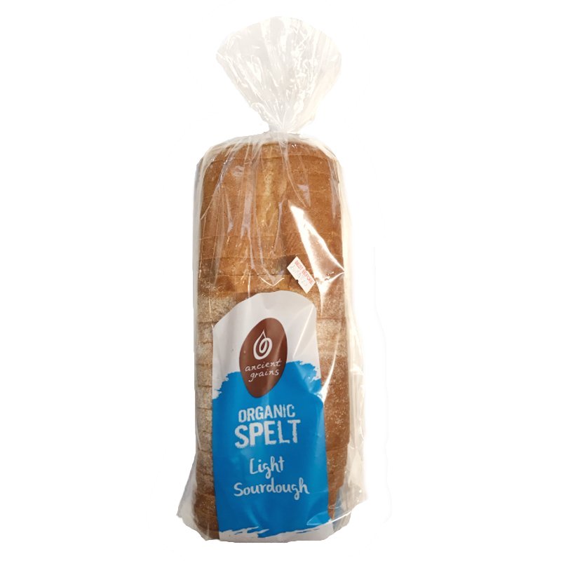 Ancient Grains Organic Light Spelt Sourdough Bread 680g - Eumarrah Pty Ltd