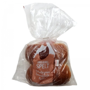 Ancient Grains Organic Spelt Wholegrain Sourdough Bread Rolls 4 Pack 380g