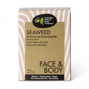 Australian Natural Soap Company Seaweed Detox Cleansing Soap Bar 100g