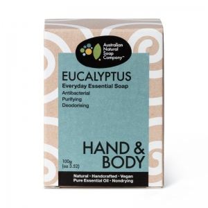 Australian Natural Soap Company Eucalyptus Soap Bar 100g