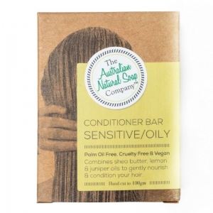 Australian Natural Soap Company Solid Conditioner Bar Sensitive 100g