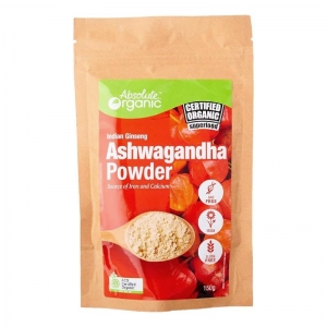 Absolute Organic Ashwagandha Powder 150g