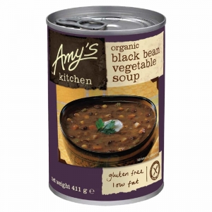 Amy's Kitchen Organic Black Bean Vegetable Soup 411g