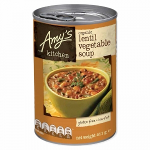Amy's Kitchen Organic Lentil Vegetable Soup 411g
