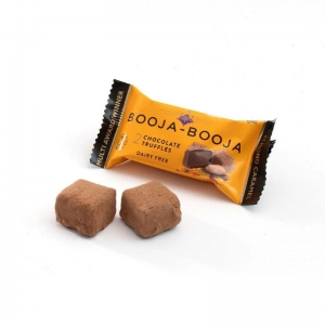 Booja Booja Organic Chocolate Truffles 23g (2 Pack) - Almond Salted Caramel