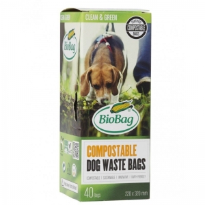 BioBag Home Compostable Dog Waste Bags (40 Pack)