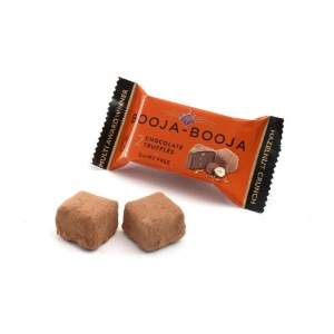 Booja Booja Organic Chocolate Truffles 23g (2 Pack) - Hazelnut Crunch