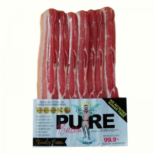 Boks Bacon Pure Streaky Free Range Bacon (No Nitrate) 180G