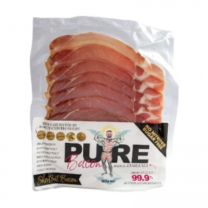 Boks Bacon Pure Shortcut Free Range Bacon (No Nitrate) 180G