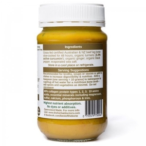 Best Of The Bone Organic Bone Broth Concentrate 390g - Turmeric & Ginger