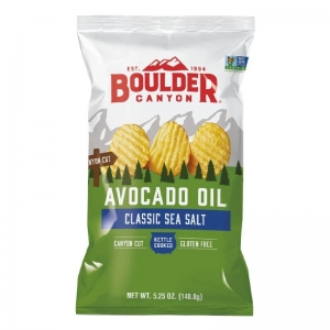 Boulder Kettle Potato Chips 148g - Avocado Oil Sea Salt