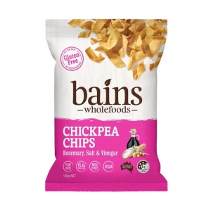 Bains Chickpea Chips 100g - Rosemary, Salt & Vinegar