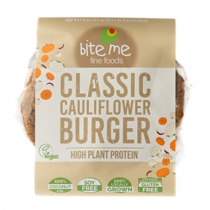 Bite Me Classic Cauliflower Burger 250g (2 Pack)