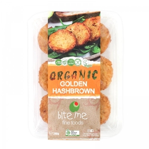 Bite Me Organic Golden Hashbrown 240g (6 Pack)
