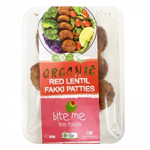 Bite Me Organic Red Lentil Fakki Patties 300g