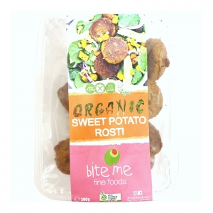 Bite Me Organic Sweet Potato Rosti 300g (12 Pack)