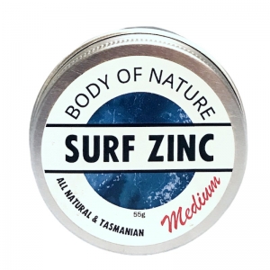 Body Of Nature Surf Zinc Paste 55g - Medium Tint