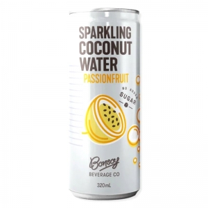 Bonsoy Sparkling Coconut Water 320ml - Passionfruit