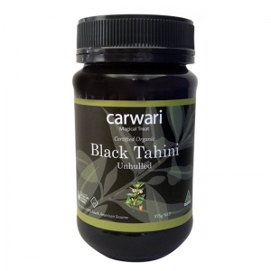 Carwari Organic Black Tahini Unhulled 375g