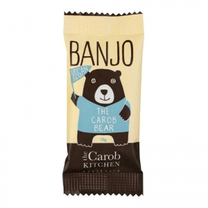 The Carob Kitchen Banjo Vegan Carob Bear 15g