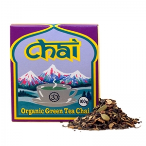 Chai Organic Green Tea Chai Loose Leaf 100g