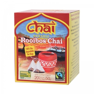 Chai Organic Rooibos Tea Bags 50g (20 Bags)