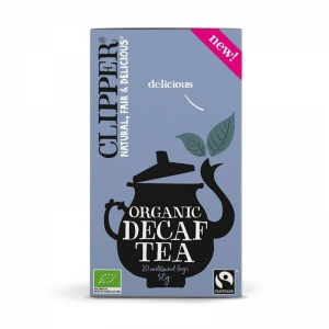 Clipper Organic Tea Bags 50g (20 Bags) - Decaf Black Tea