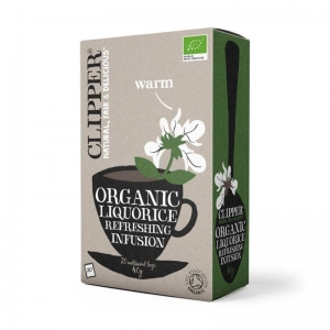 Clipper Organic Infusion Tea Bags 40g (20 Bags) - Liquorice