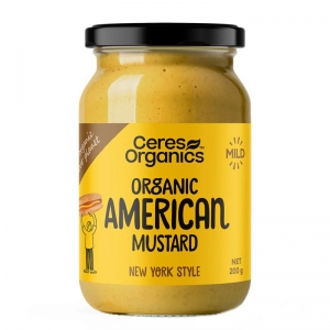 Ceres Organics Organic American Mustard 200g