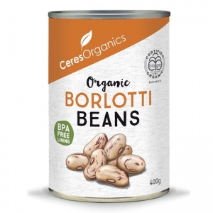 Ceres Organics Organic Borlotti Beans 400g