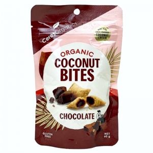 Ceres Organics Organic Coconut Bites 60g - Chocolate