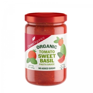 Ceres Organics Organic Tomato Sweet Basil Pasta Sauce 690g