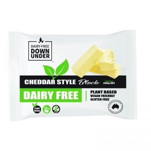 Dairy-Free Down Under Vegan Cheddar Style Block 200g