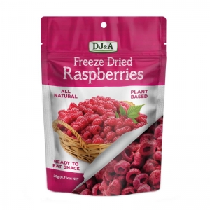 DJ&A Freeze Dried Raspberries 20g