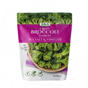 DJ&A Crispy Broccoli Florets Sea Salt & Vinegar 25g