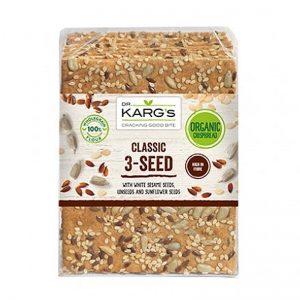 Dr Karg's Organic Classic 3 Seed Crispbread 200g