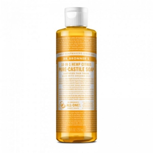 Dr Bronner's Organic Liquid Castile Soap Citrus - 237ml