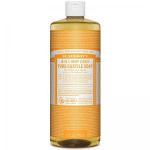 Dr Bronner's Organic Liquid Castile Soap Citrus 946ml