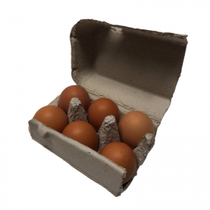 Bushdrift Farm Henz'en Organic Free Range Eggs - Half Dozen