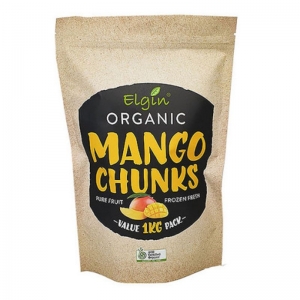 Elgin Frozen Organic Mango Chunks 1kg