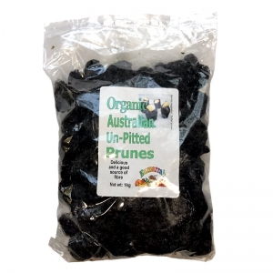 Eumarrah Organic Australian Unpitted Prunes 1kg