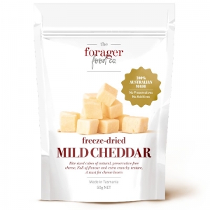 Forager Food Co Freeze-Dried Mild Cheddar 50g