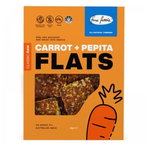 Fine Fettle Flats Organic Carrot & Turmeric 80g