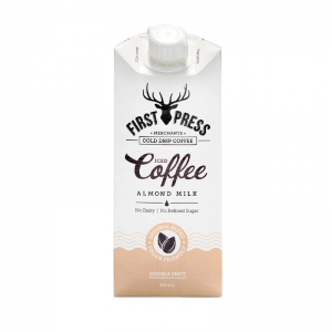 First Press Merchants Cold Drip Iced Coffee Almond Milk (No Sugar) 350ml