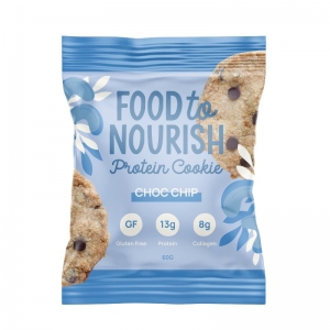 Food To Nourish Protein Cookie 60g - Choc Chip
