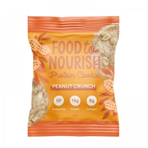 Food To Nourish Protein Cookie 60g - Peanut Crunch