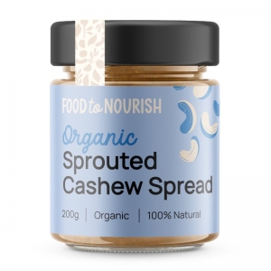 Food To Nourish Organic Sprouted Cashew Spread 200g