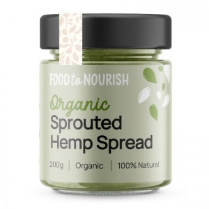 Food To Nourish Organic Sprouted Hemp Seed Spread 200g