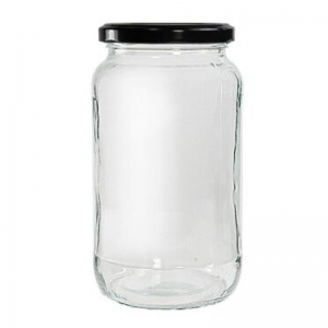 Eumarrah Reusable Glass Jar With Lid 1L - X-Large