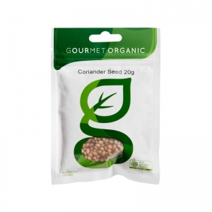 Gourmet Organic Herbs Coriander Seeds Whole 20g